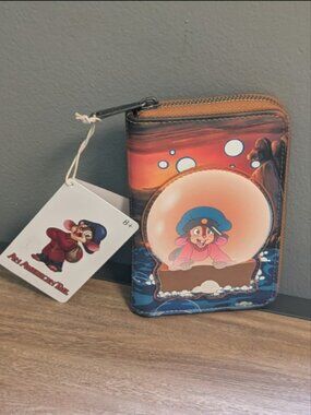 Loungefly NEW An American Tale Zip around Wallet Fievel Bubbles